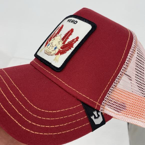 Goorin Bros The Farm Weird Axolotls Trucker Hat - Picture 8 of 8